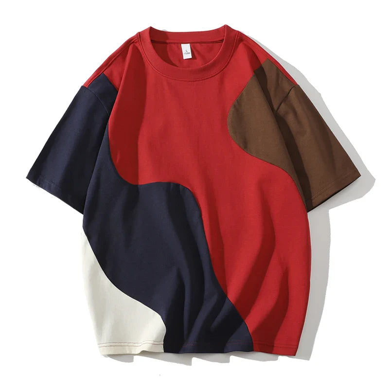 Tan | Patch-T-Shirt