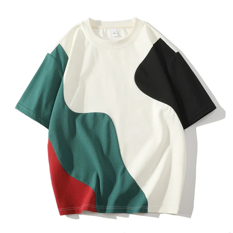 Tan | Patch-T-Shirt