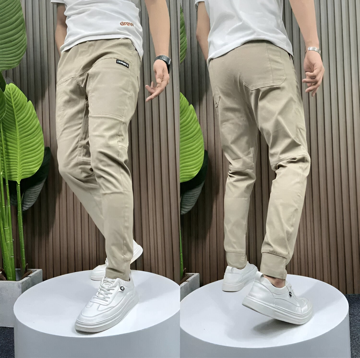 Jonas | premium-elastische cargohosen (1+1 gratis)